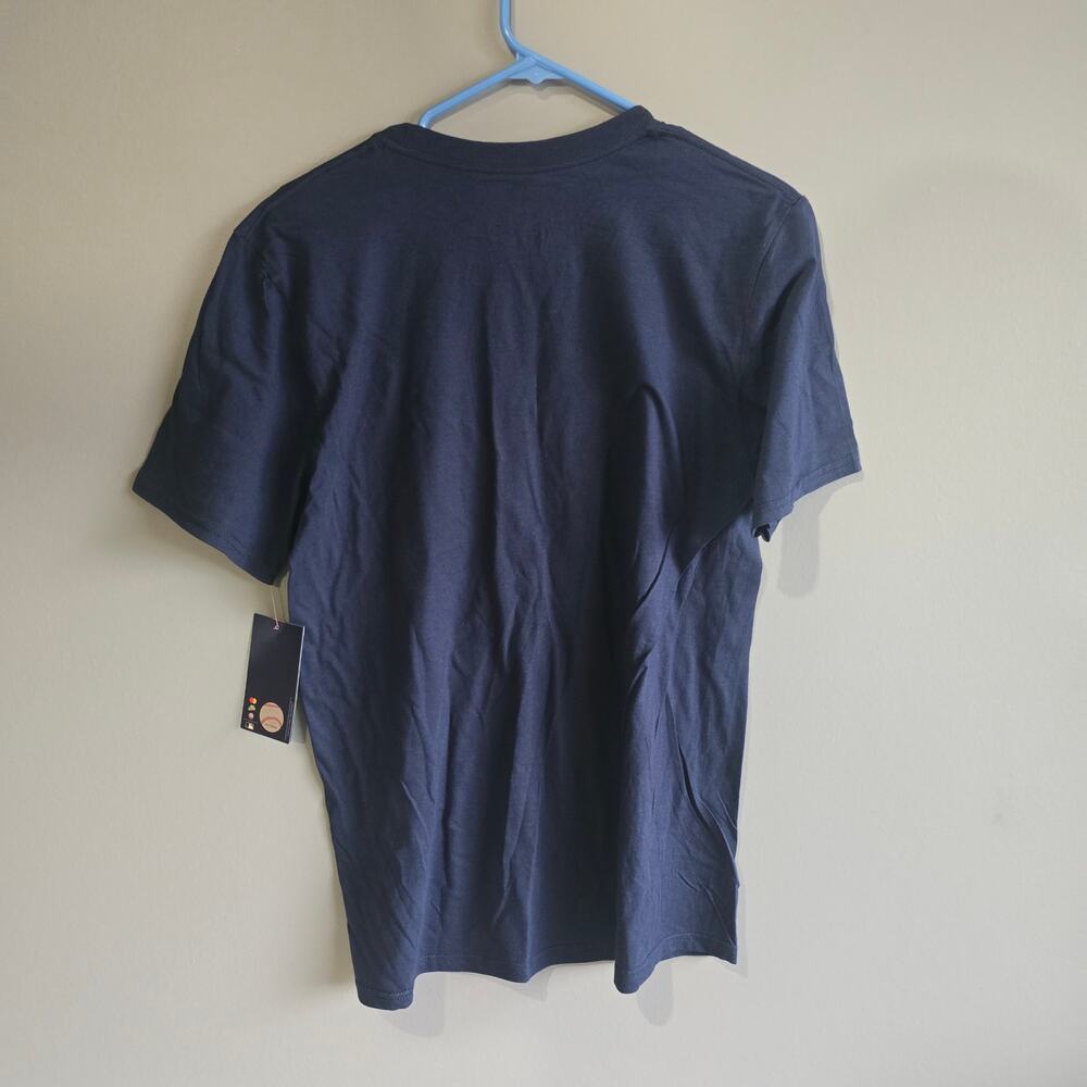 Cleveland Guardians MLB Men’s Size Medium Navy Blue T-Shirt Fanatics- NWT - Picture 2 of 3